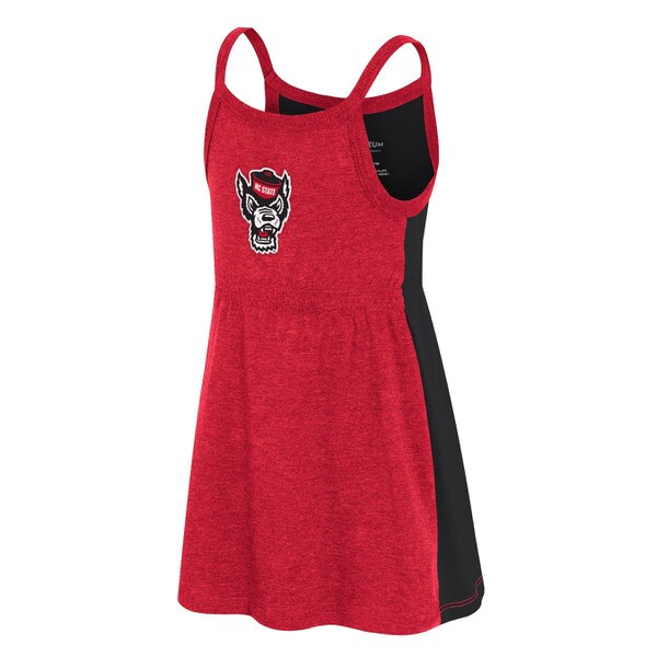 Red Toddler Girls Tank Dress - Wolf